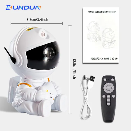 Galaxy Star Projector LED Night Light Starry Sky Astronaut Porjectors Lamp